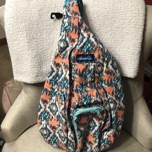 NWT Kavu Rope bag beach paint print